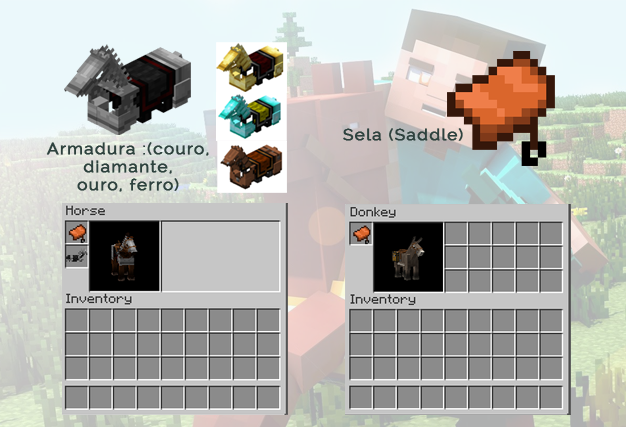 Como reproduzir cavalos em Minecraft