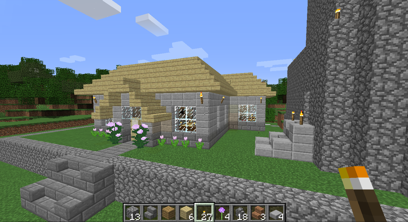 Casas Minecraft: 2015