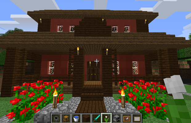 Minha casa no minecraft.