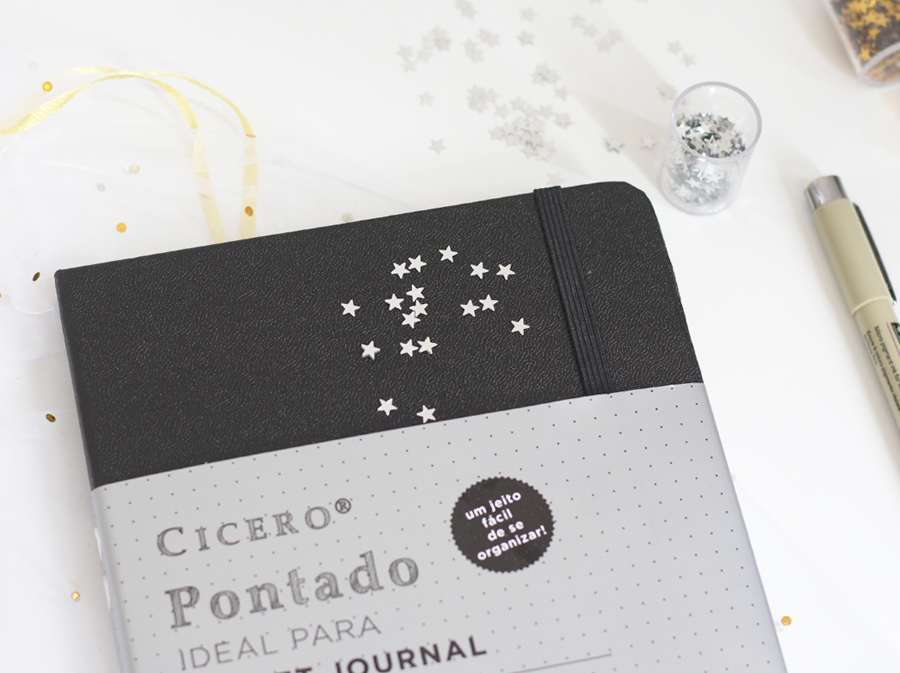 Caderno pontado / pontilhado Cicero para usar no Bullet Journal Bujo