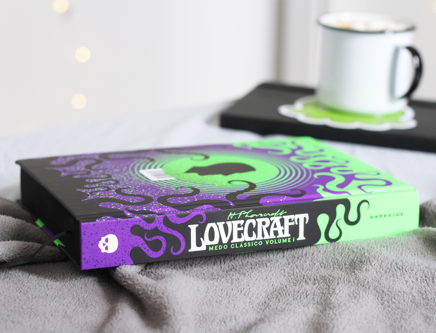 Detalhes edição H. P. Lovecraft Cosmic Edition Darkside Books