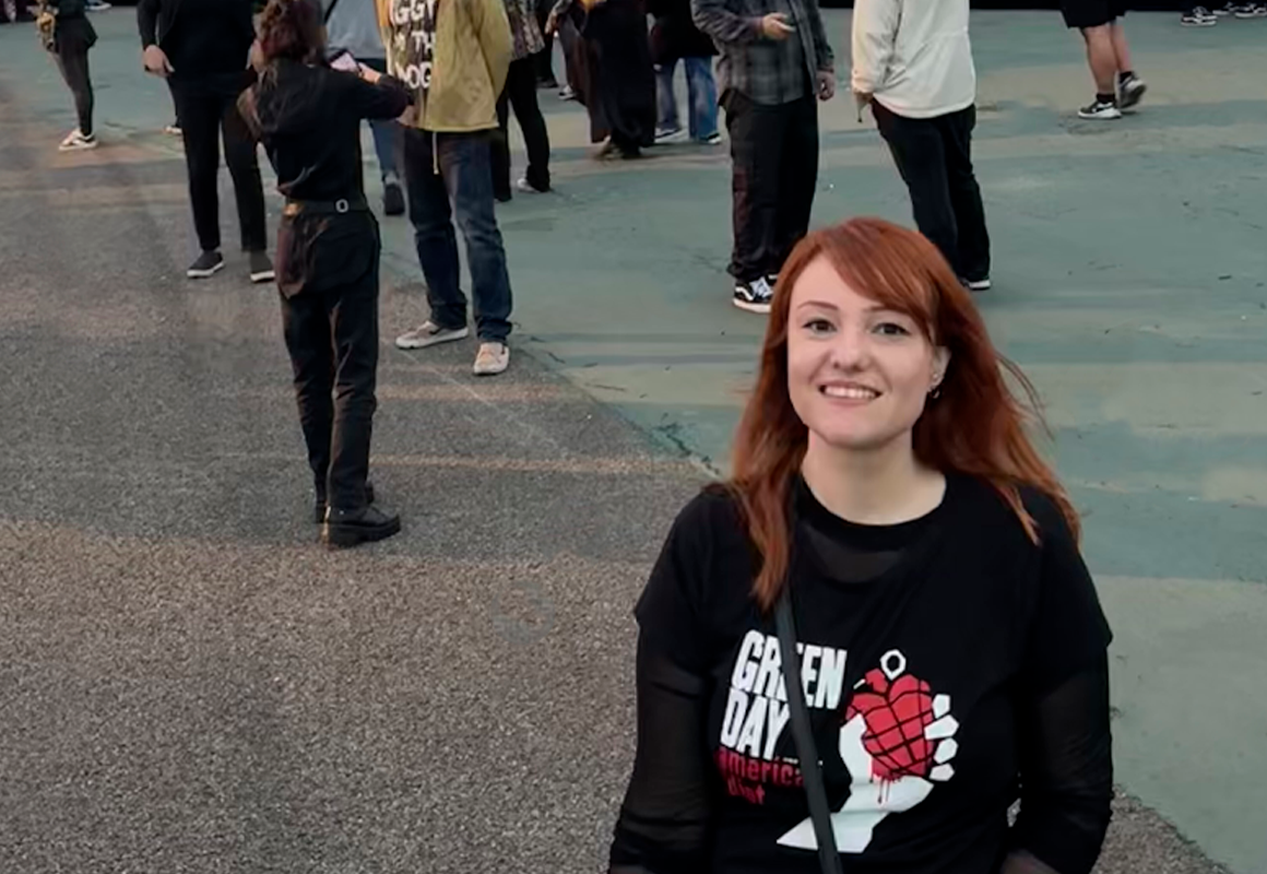 The town green day colorindo nuvens