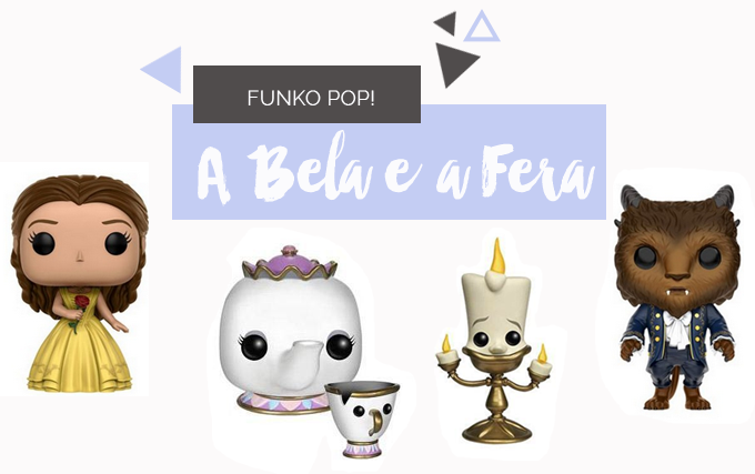 Funko pop! de A Bela e a Fera